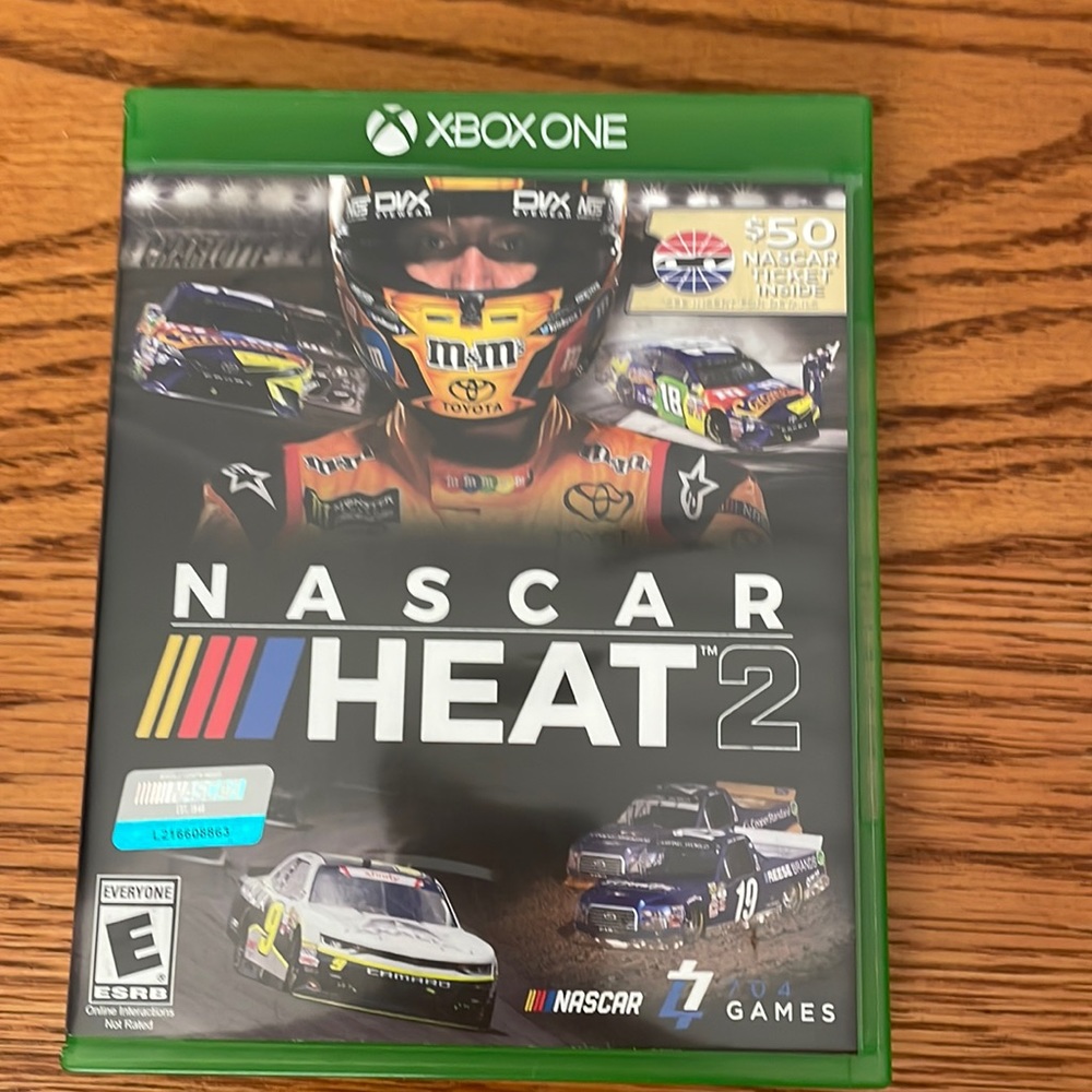 Xbox one NASCAR heat 2 game disc